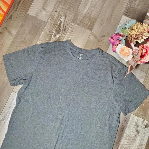 George Men's Size Large Gray Casual Crewneck T-Shirt EUC - Picture 2 of 10